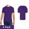 Gildan Men’s Softstyle Short Sleeve T-Shirt, Blank Tee for DIY Crafts & Custom Printing, Purple, S-3XL